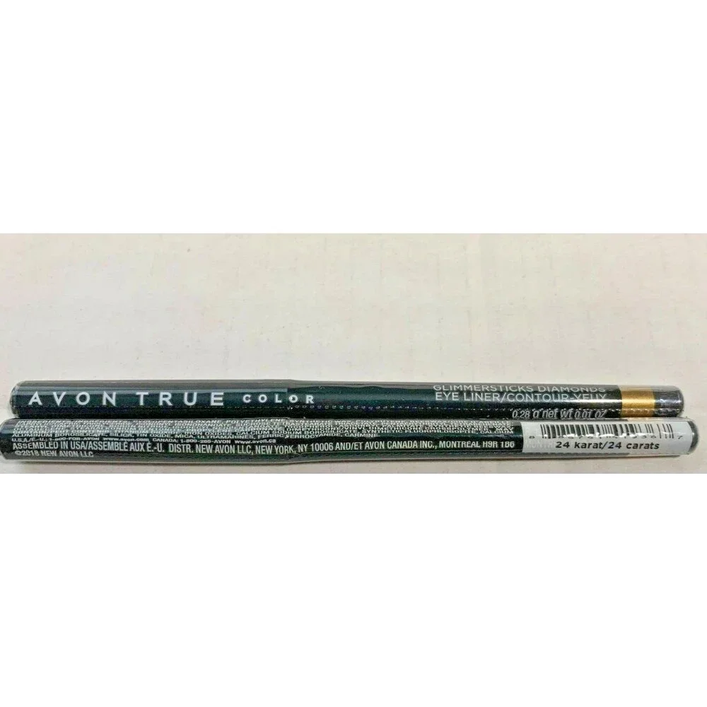 Lot of 2 Avon True Color Eyeliner, 24 Karat, New Sealed, Set of 2